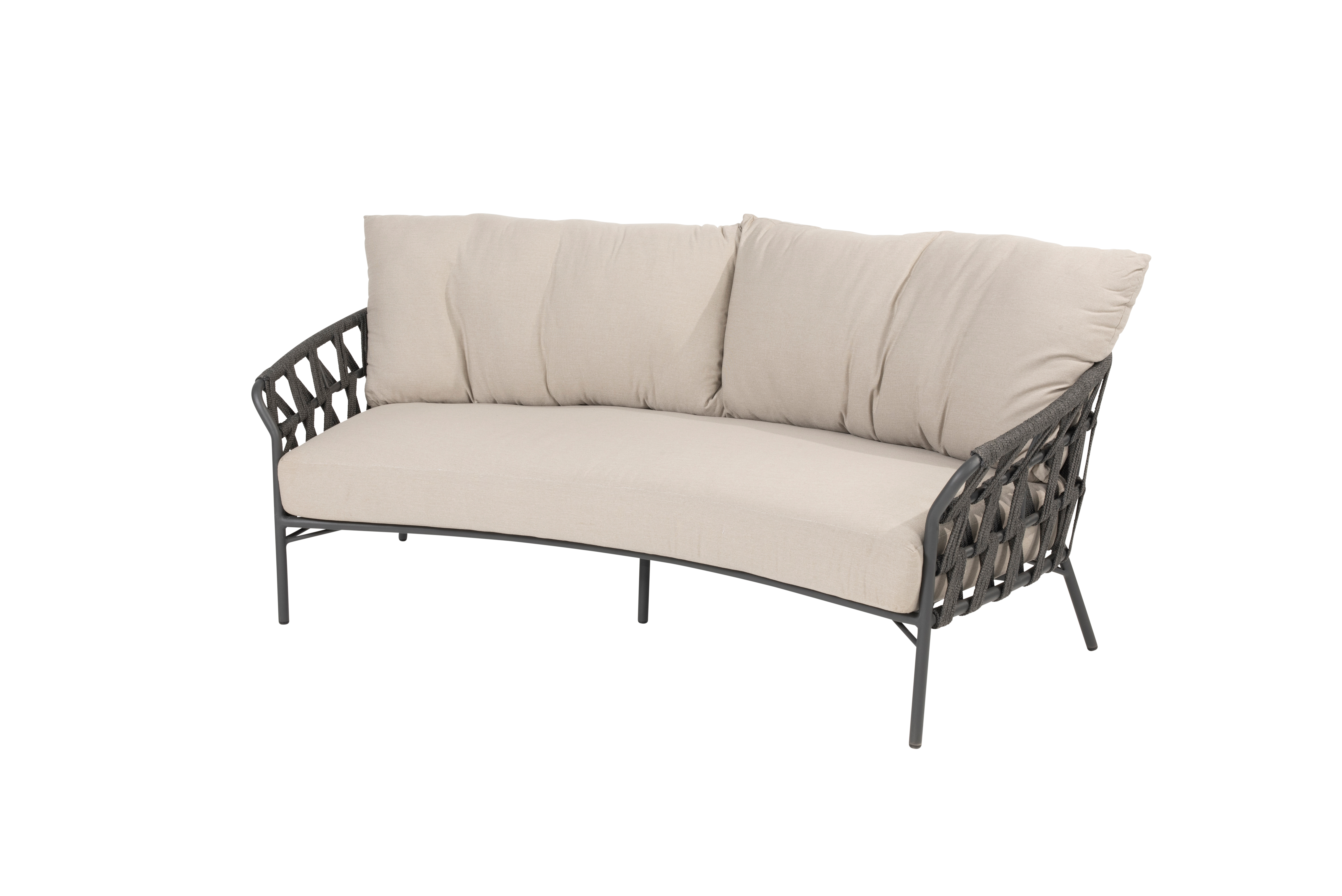  Taste Albareto 2.5 Seater Sofa With Cushion - Antracite